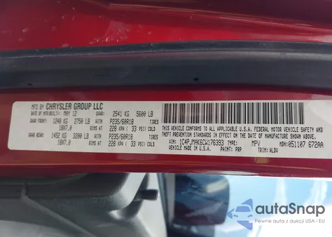 2012 Jeep Liberty Sport from USA, damaged, VIN 1C4PJMAK6CW176393